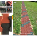 200mmx160mm outdoor dog bone shaped rubber interlocking pavers tiles for horse stable walkways